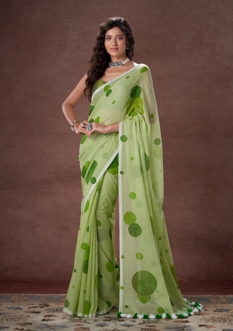 Green on Green Polka