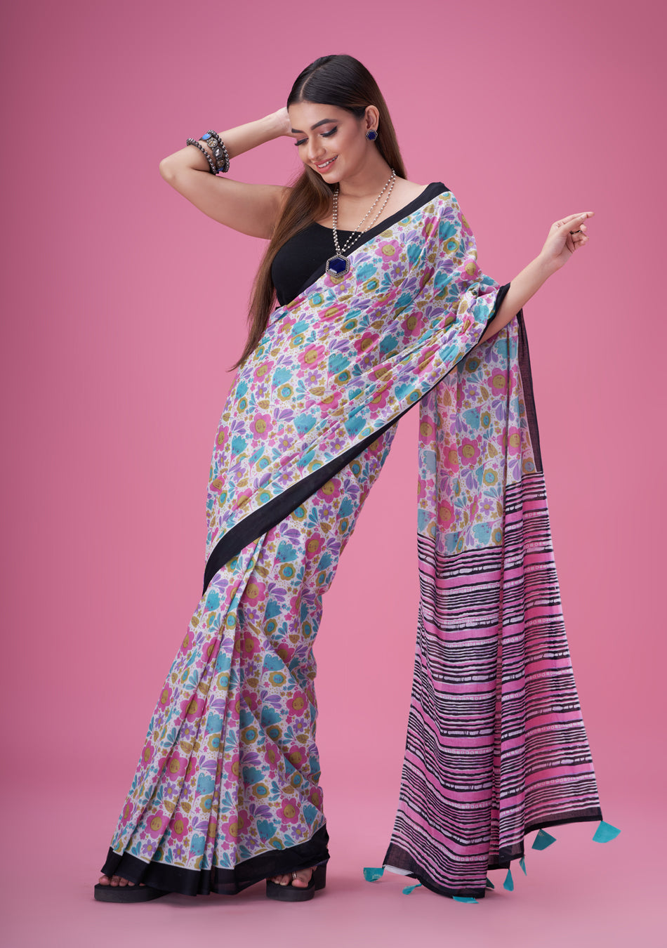 Jolly Mul Cotton Saree