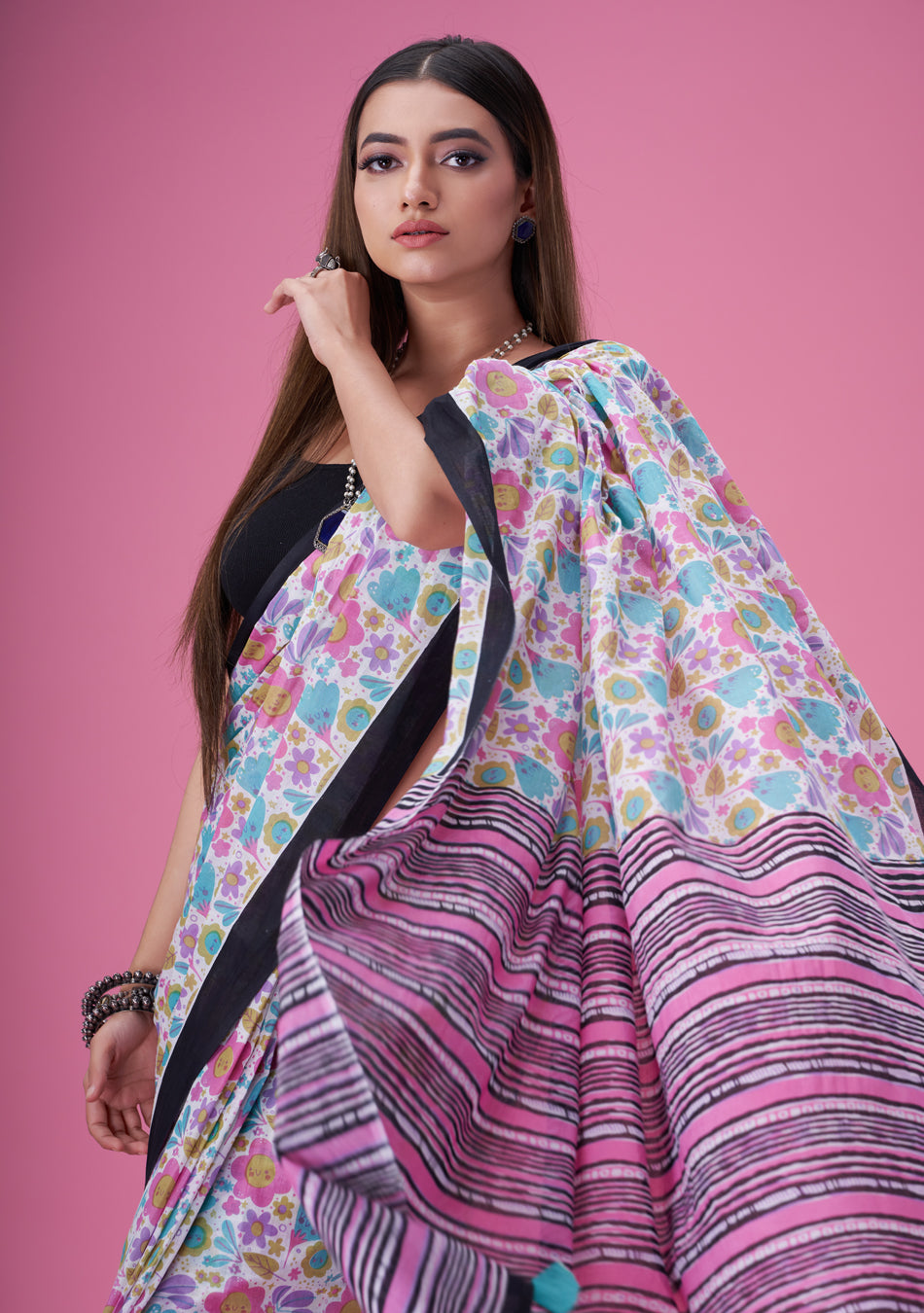 Jolly Mul Cotton Saree