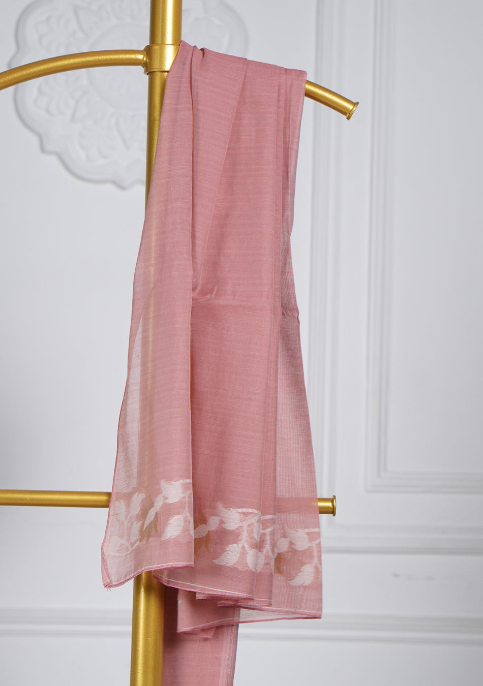 Pink Jamdani Saree