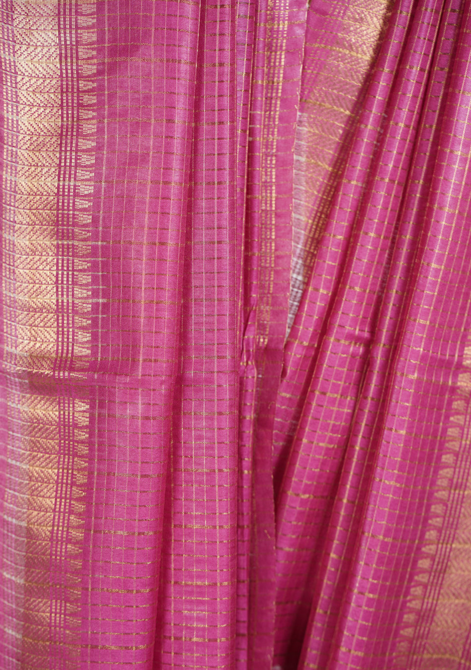 Pink Silk Saree