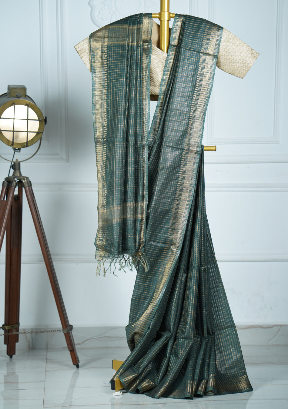 Green Silk Saree