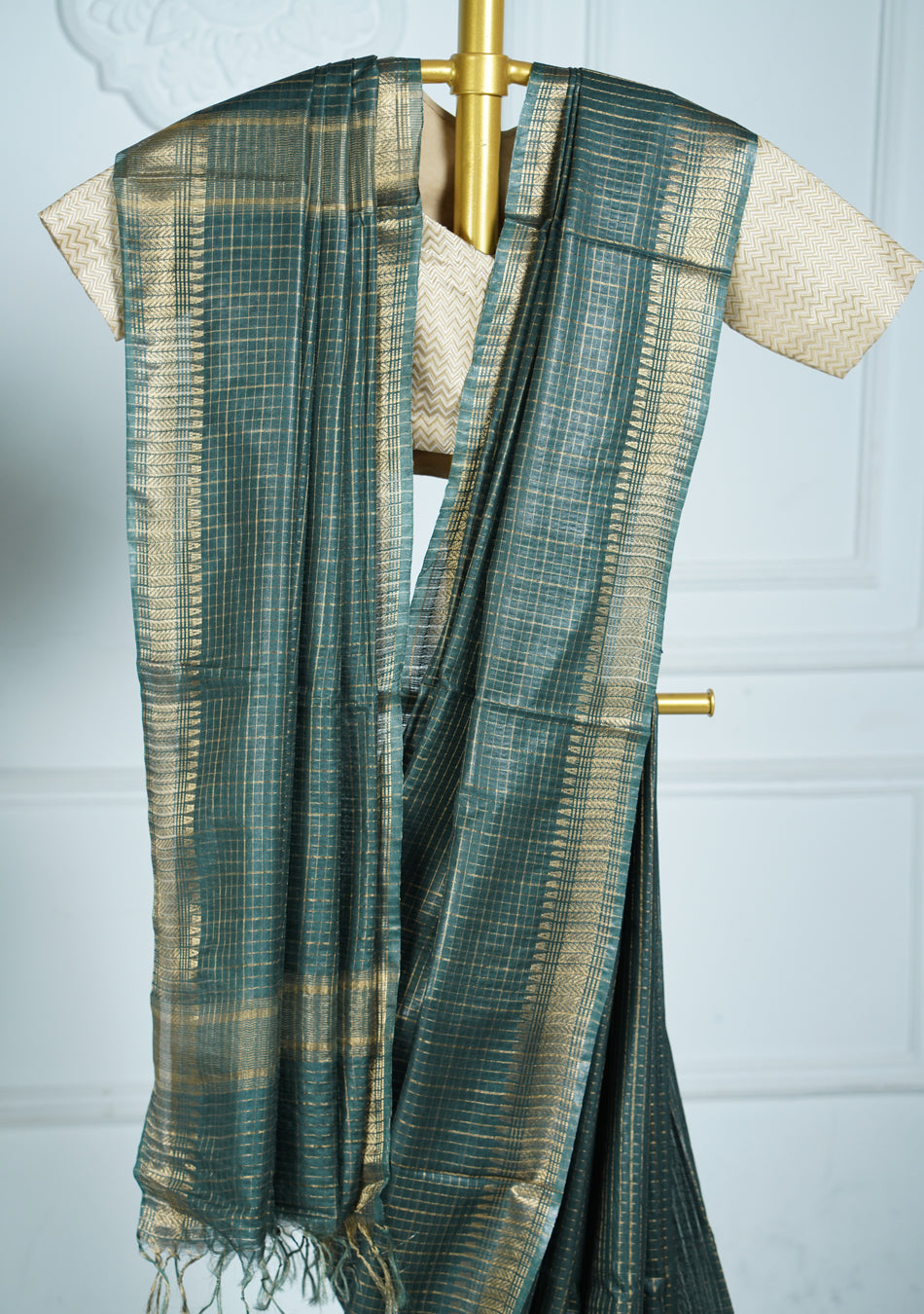 Green Silk Saree