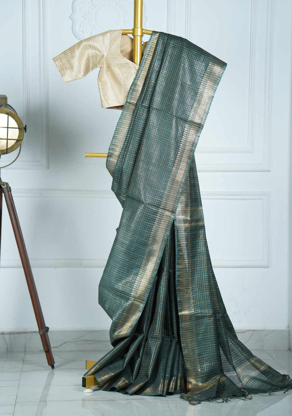 Green Silk Saree