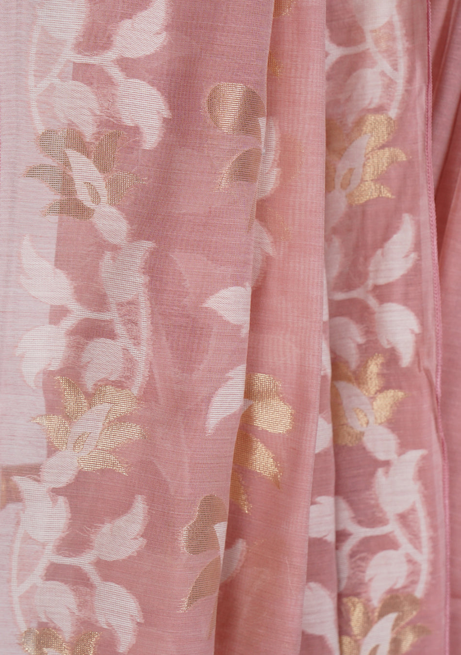 Pink Jamdani Saree