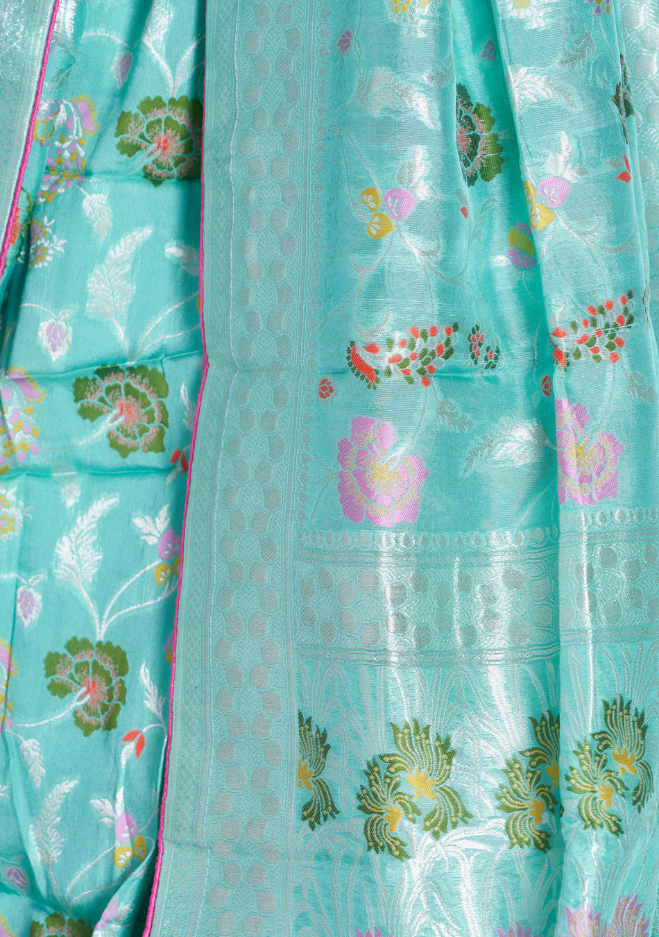 Blue Silk Saree