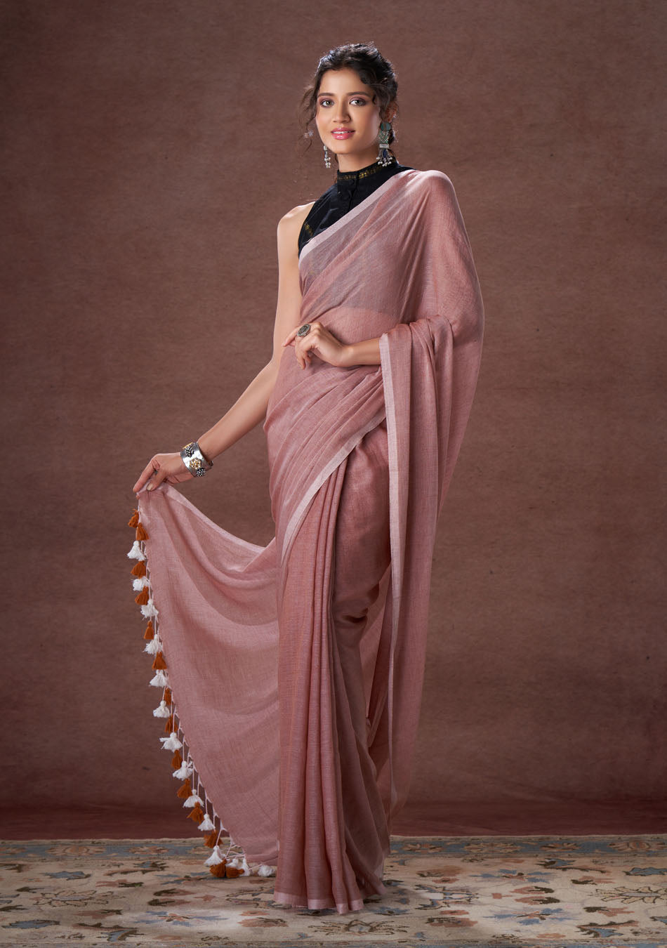 Mocha Mousse Saree