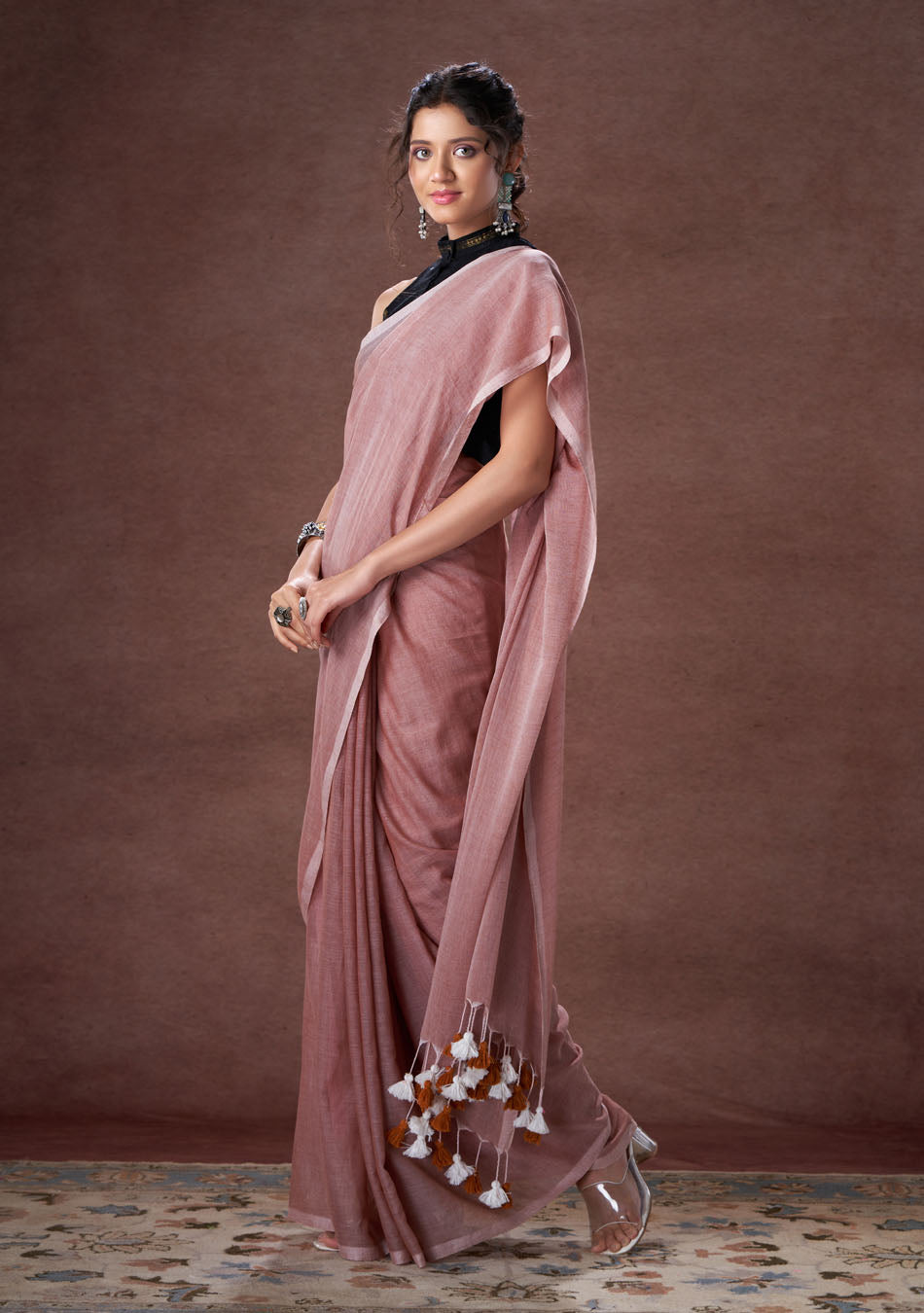 Mocha Mousse Saree