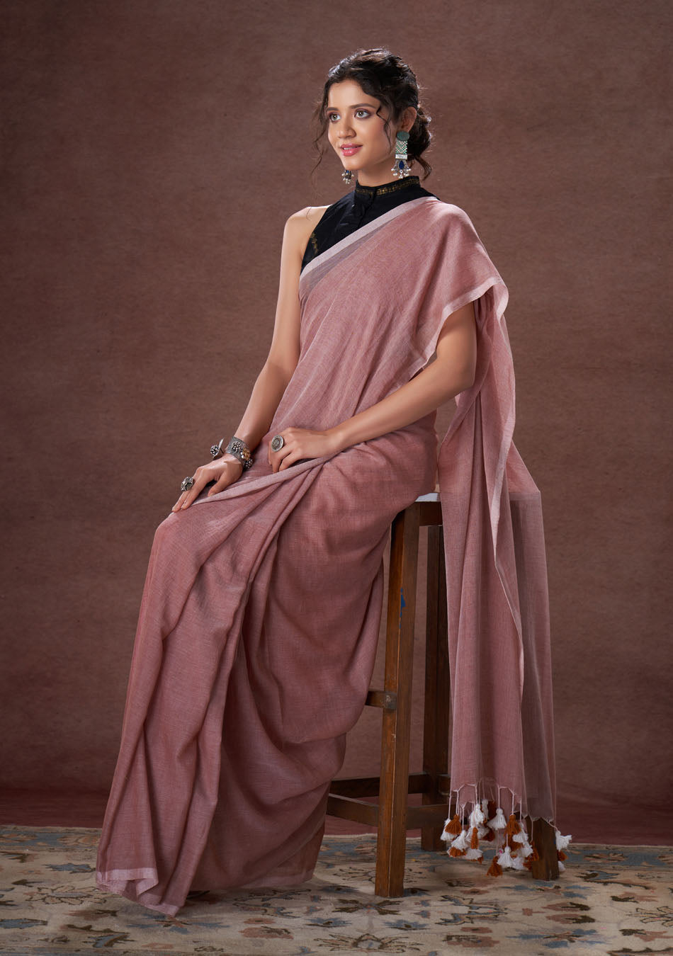 Mocha Mousse Saree