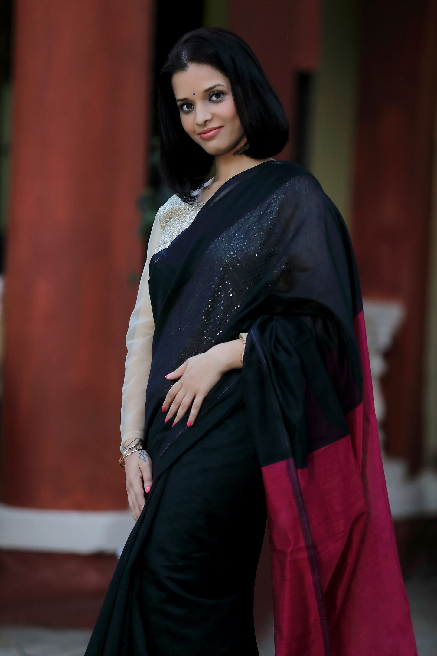 Raat Rani cotton silk saree