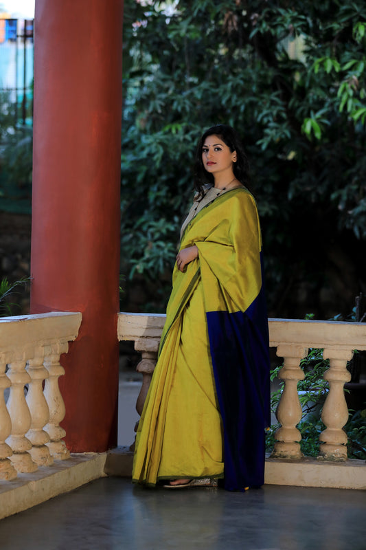 Maharani - handmade cotton silk saree
