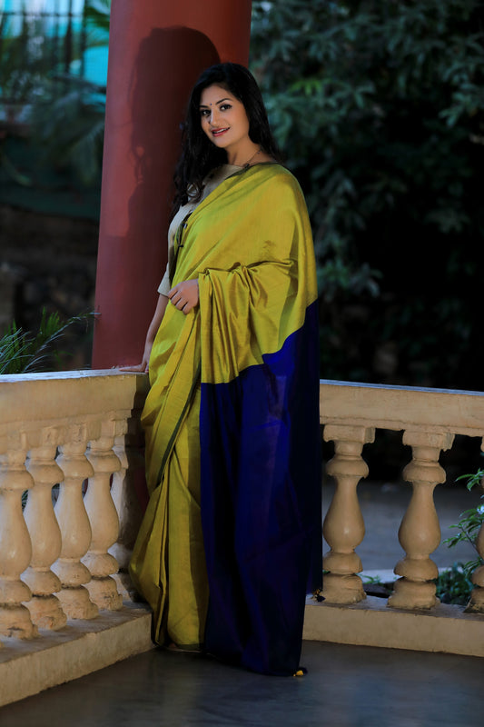 Maharani - handmade cotton silk saree