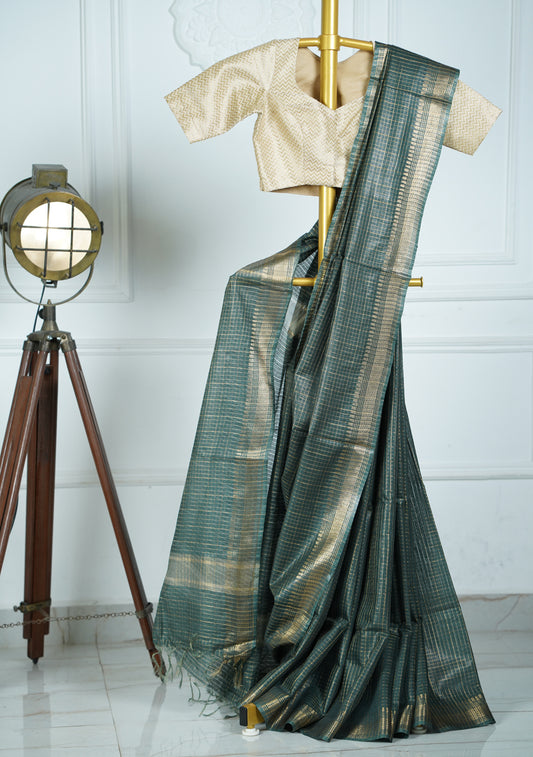 Green Silk Saree
