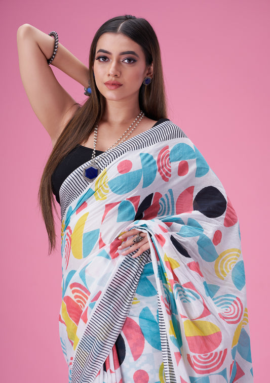 Starnite mulcotton saree