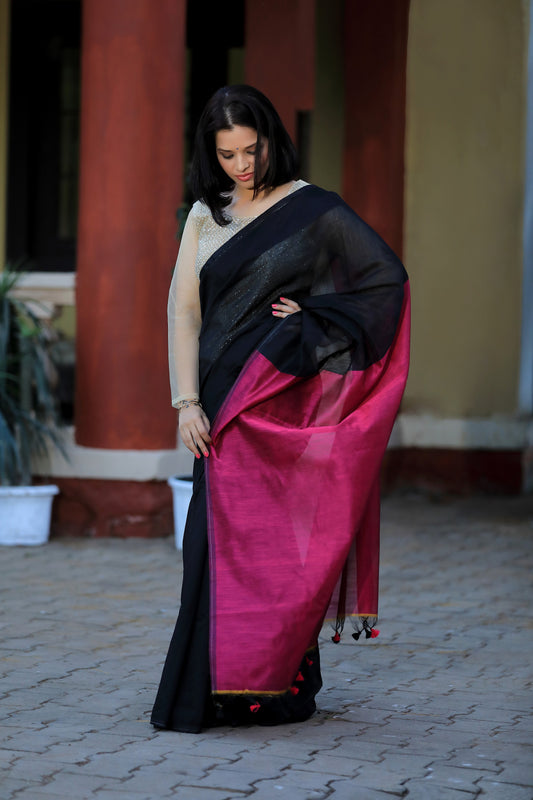 Raat Rani cotton silk saree